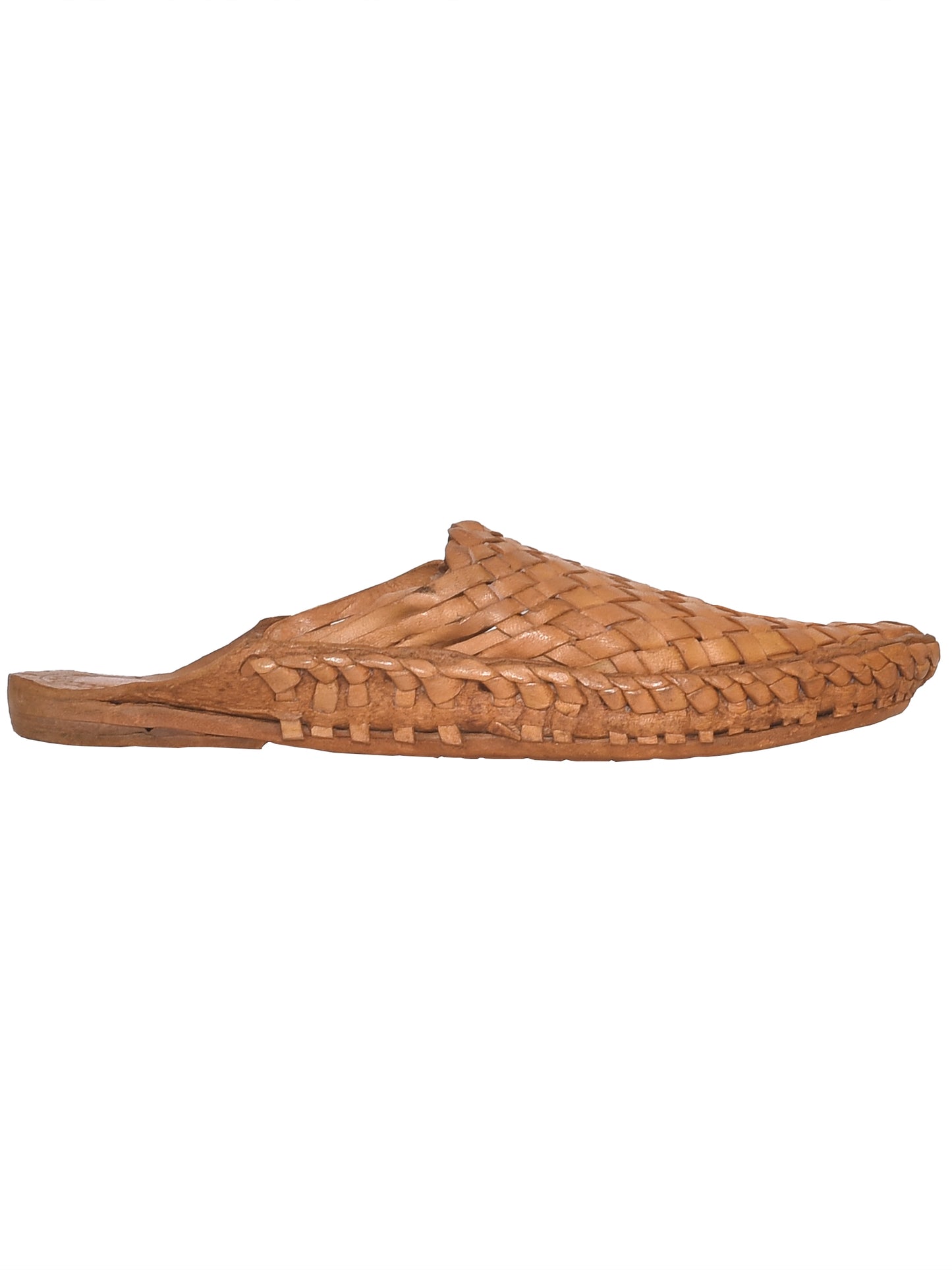 Men Tan Ethnic Handcrafted Leather Fisherman Kolhapuris (OMKP-001-TAN)