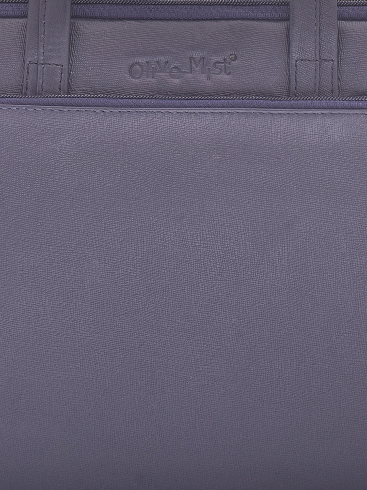 Unisex Blue Saffiano Textured Leather 16 Laptop Sleeve 14 Inch (OMLS-0 –  TheOliveMist